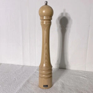 Vintage Trudeau 16” Blonde Wood  Pepper Grinder Pepper Mill